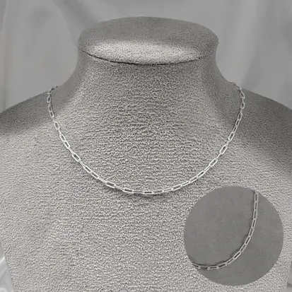 CORRENTE ELO ALONGADO 7X3 37+5 CHOKER